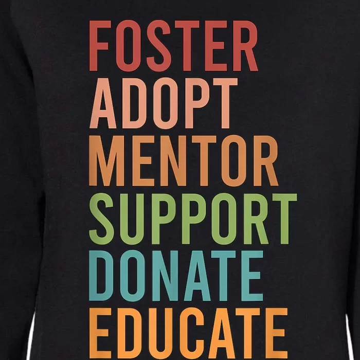 Foster Adopt Foster Mom Foster Parent Foster Mother Womens California Wash Sweatshirt