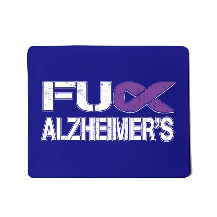 Fuck Alzheimer's Fuck Detia Alzheimer Support Awareness Gift Mousepad