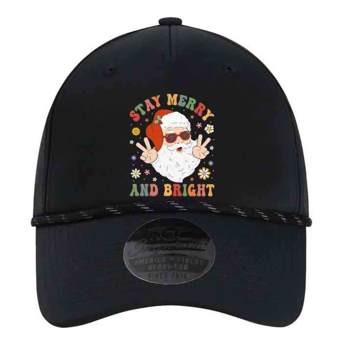 Festive and Fun Christmas Hippie Santa Claus Design Performance The Dyno Cap