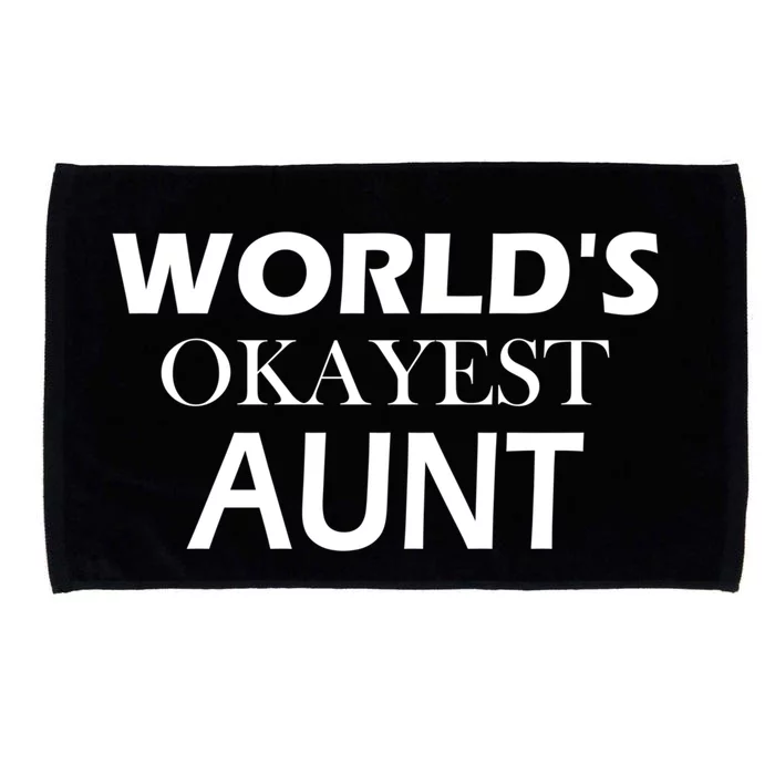 Funny Aunt Funny Gift From Niece Aunt Appreciation Gift Microfiber Hand Towel