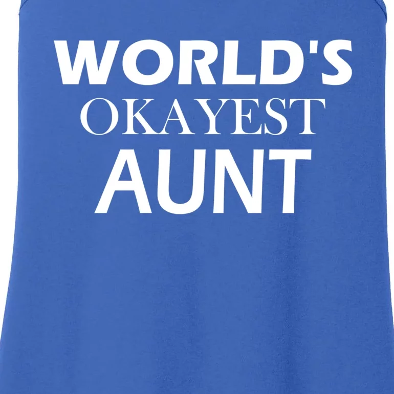 Funny Aunt Funny Gift From Niece Aunt Appreciation Gift Ladies Essential Tank