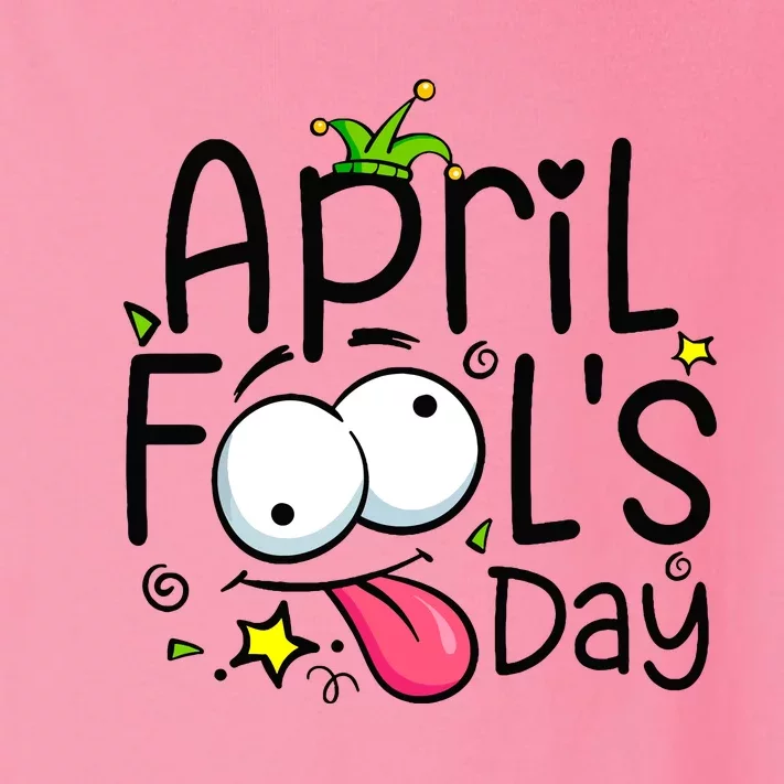 Funny April Fools Day 1st April Jokes Happy April Fools Day Toddler Long Sleeve Shirt