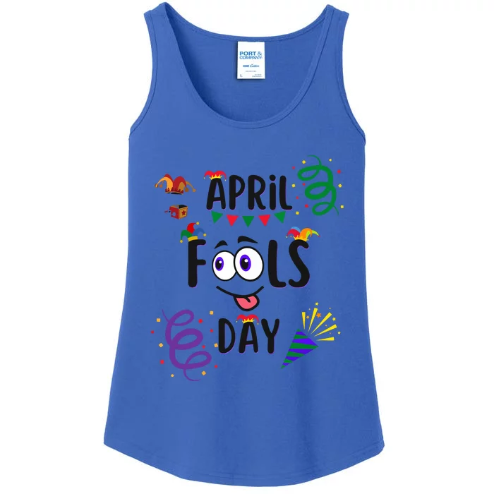 Funny April Fools Day April 1st Prank And Funny Ladies Essential Tank