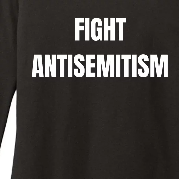 Fight Antisemitism Womens CVC Long Sleeve Shirt