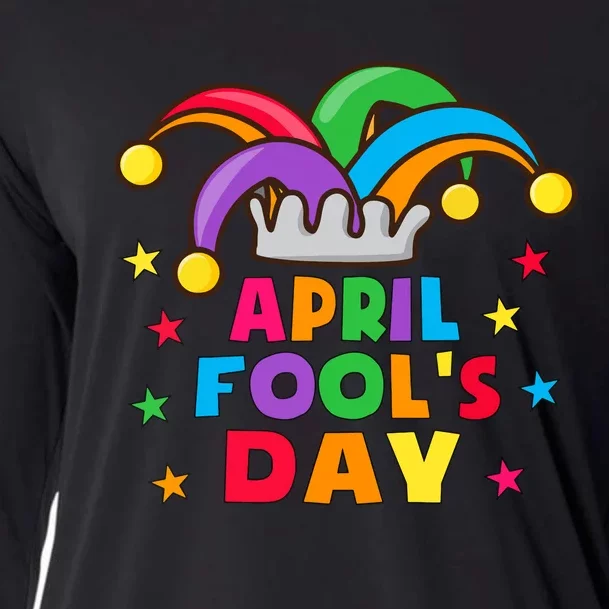 Funny April Fools Day Pranks Kit 1st April Jokes Adults Cooling Performance Long Sleeve Crew