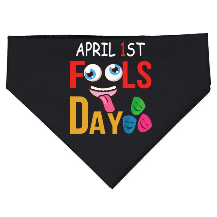 Funny April Fools Day Quote April Fools Day Squad Pranks USA-Made Doggie Bandana