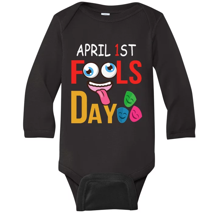 Funny April Fools Day Quote April Fools Day Squad Pranks Baby Long Sleeve Bodysuit