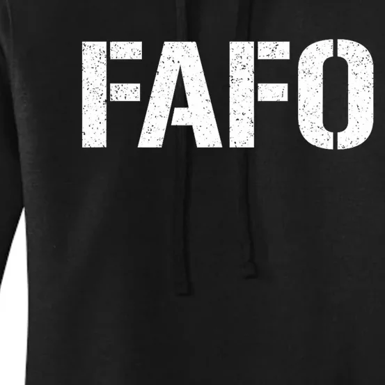 Fafo Acronym Women's Pullover Hoodie