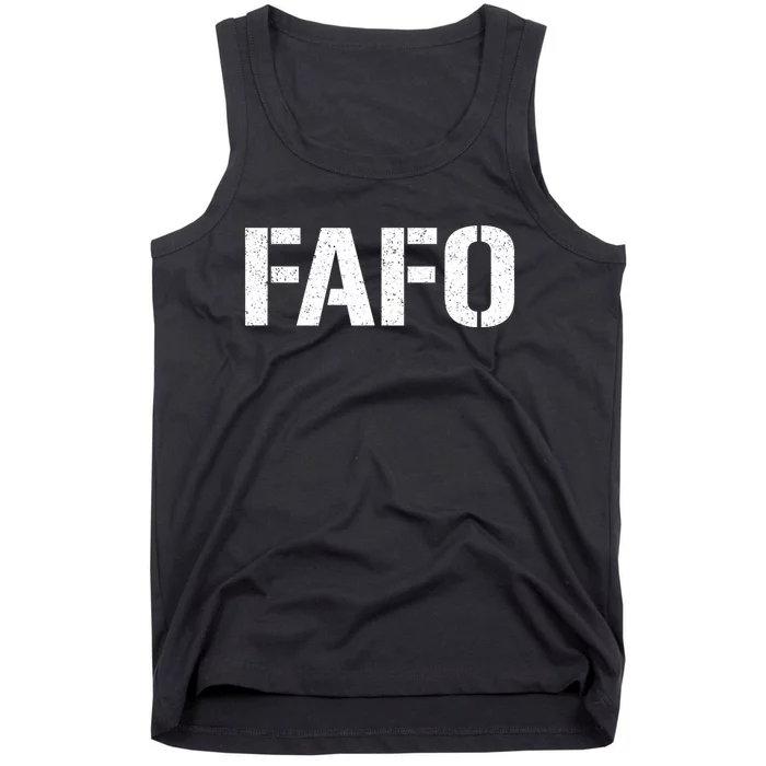 Fafo Acronym Tank Top