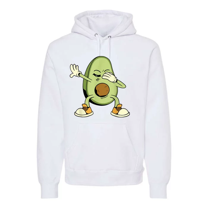 Funny Avocado Premium Hoodie