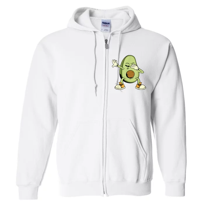 Funny Avocado Full Zip Hoodie