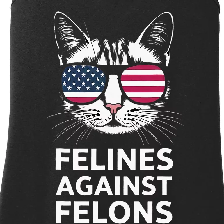 Felines Against Felons Ladies Essential Tank