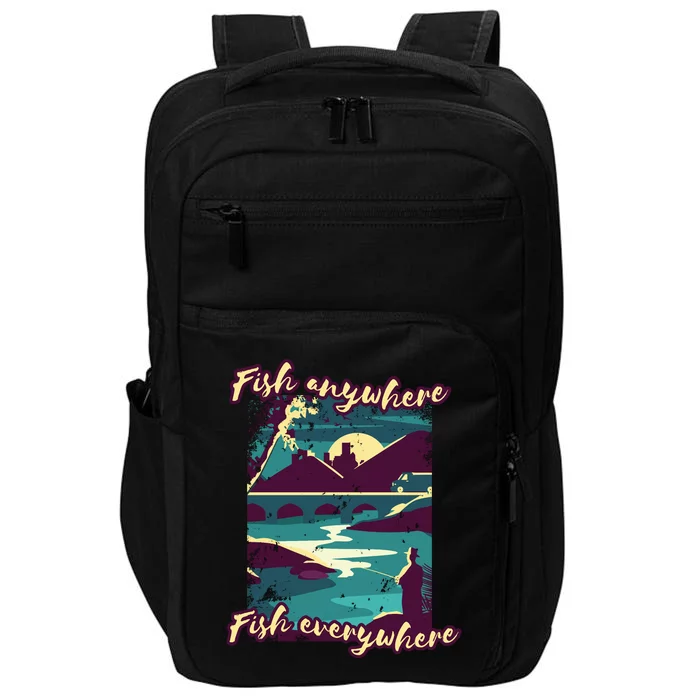 Fish Anywhere Fish Everywhere Impact Tech Backpack