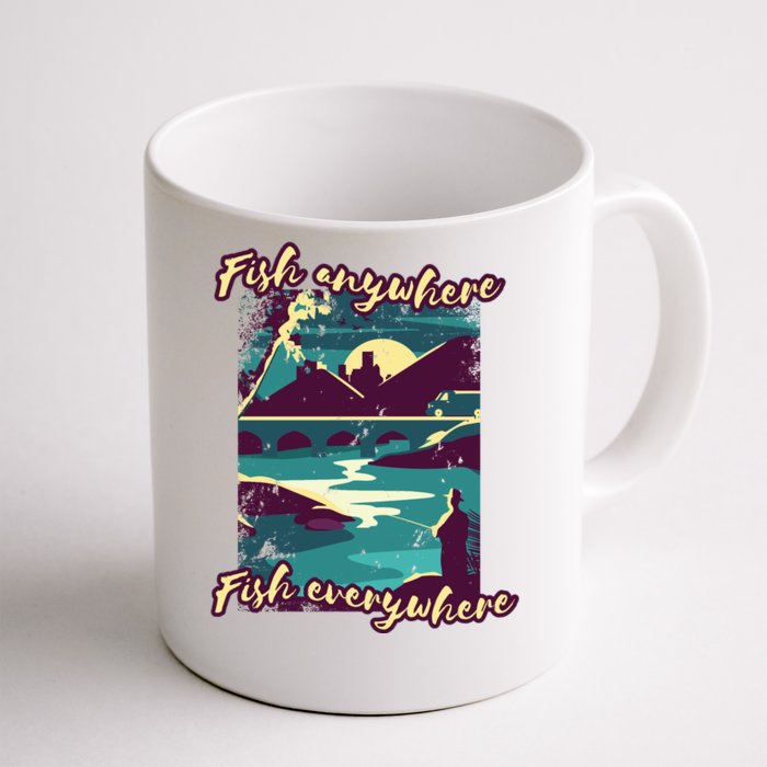 Fish Anywhere Fish Everywhere Front & Back Coffee Mug