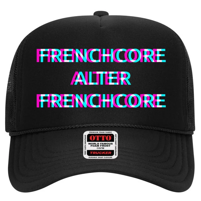 Frenchcore Alter Frenchcore High Crown Mesh Trucker Hat