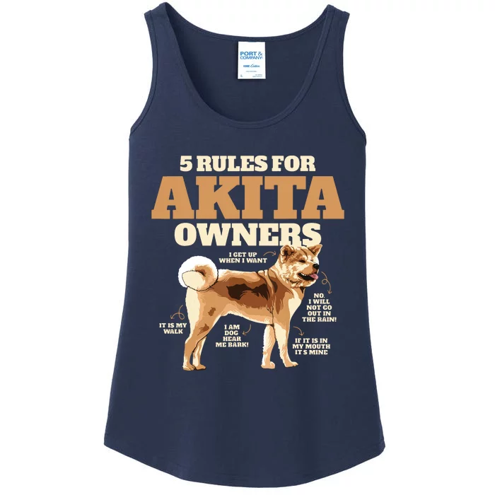 Funny Akita For Women Men Akita Owner Gifts Ladies Essential Tank