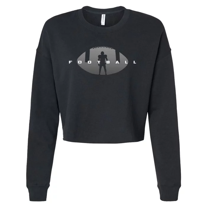 Football Apparel Football Cropped Pullover Crew