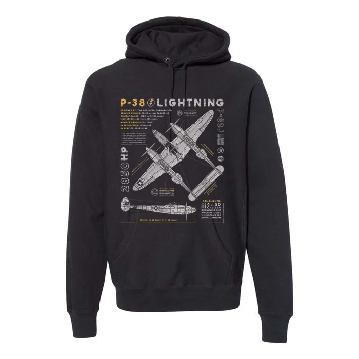 Fighter Aircraft Premium Hoodie