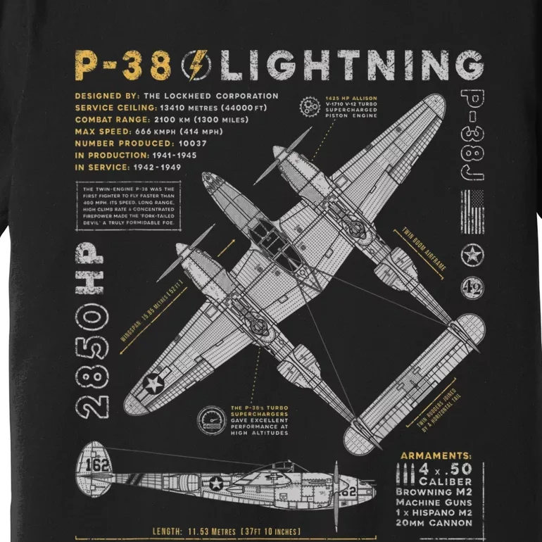 Fighter Aircraft Premium T-Shirt