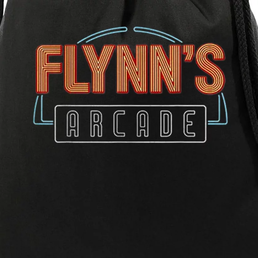 FLYNN'S ARCADE Drawstring Bag