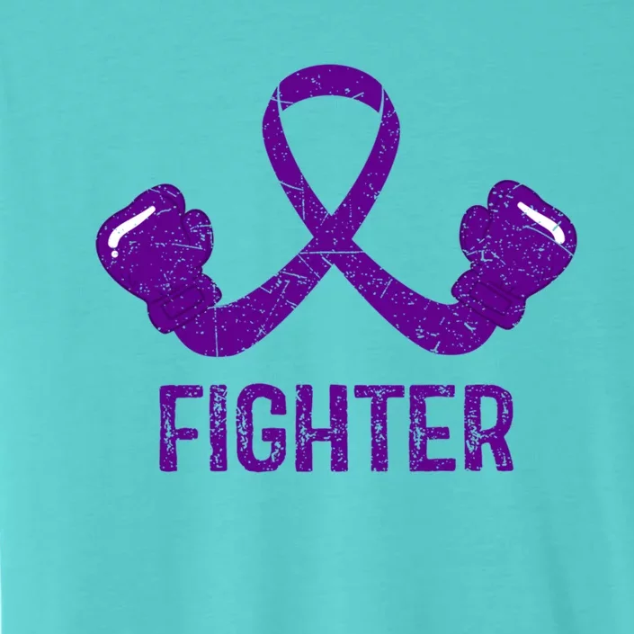 Fibromyalgia Awareness Fighter Gift ChromaSoft Performance T-Shirt