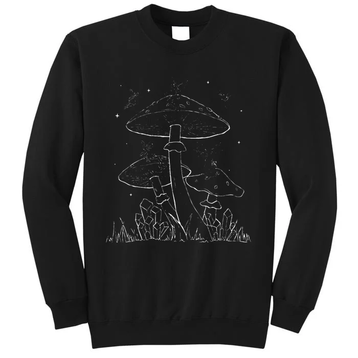 Fairycore Aesthetic Fairy Core Grunge Mushroom Fairies Tall Sweatshirt