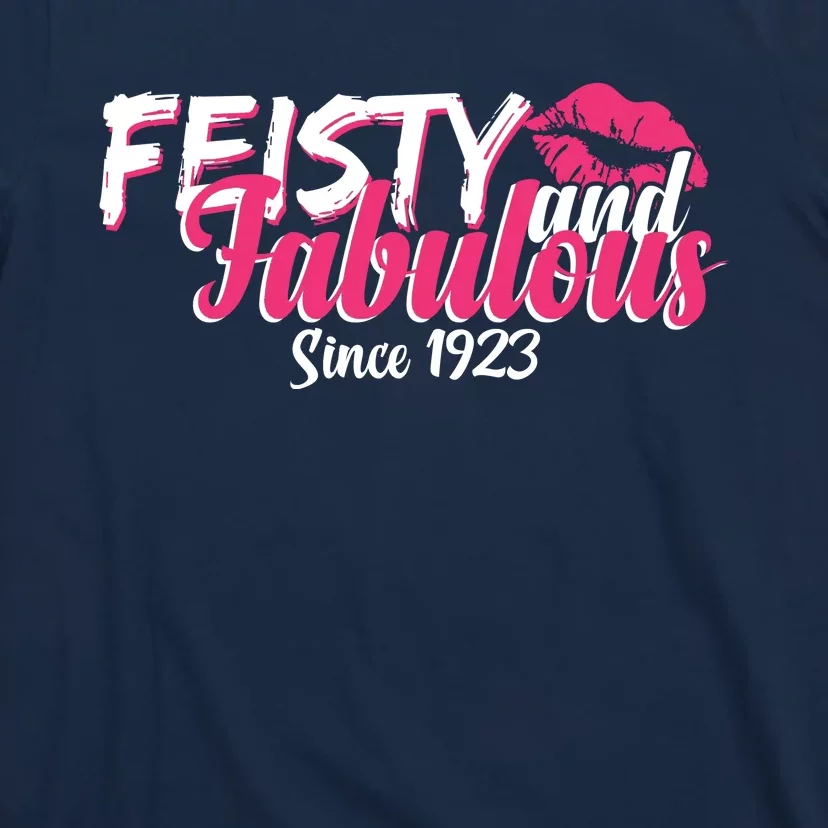 Feisty And Fabulous Since 1923 100th Birthday T-Shirt