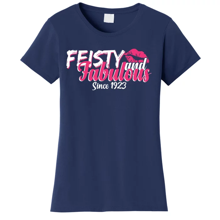 Feisty And Fabulous Since 1923 100th Birthday Women's T-Shirt