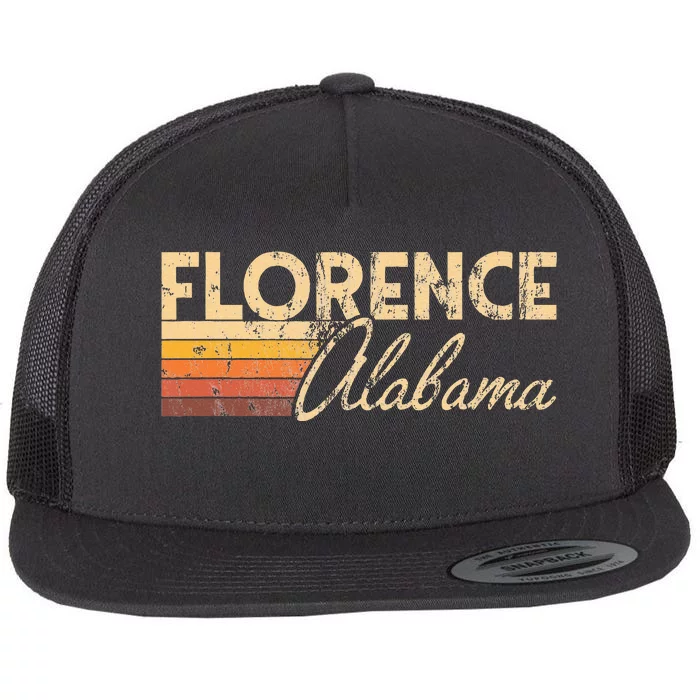 Florence Alabama Flat Bill Trucker Hat