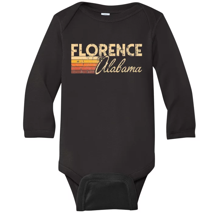 Florence Alabama Baby Long Sleeve Bodysuit