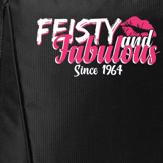 Feisty And Fabulous Since 1964 60th Birthday City Backpack