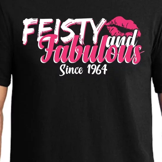 Feisty And Fabulous Since 1964 60th Birthday Pajama Set