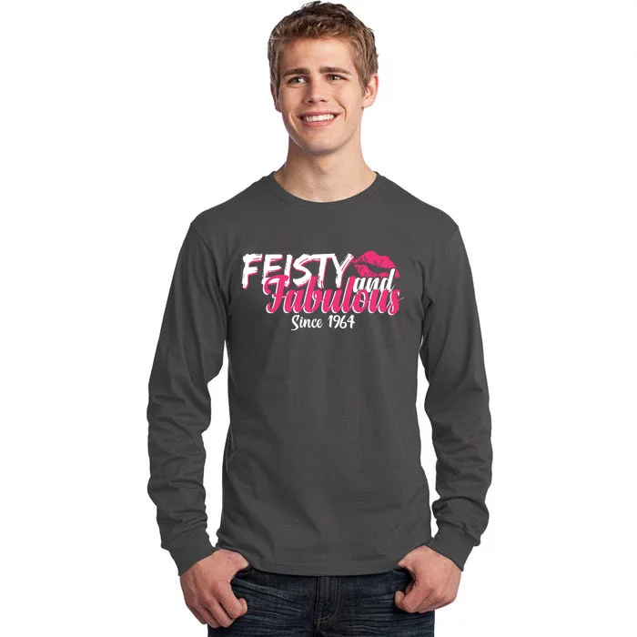 Feisty And Fabulous Since 1964 60th Birthday Tall Long Sleeve T-Shirt