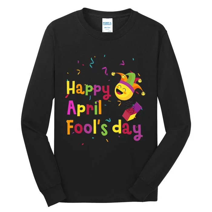 Funny April Fool's Day Pranks Jokes Tall Long Sleeve T-Shirt