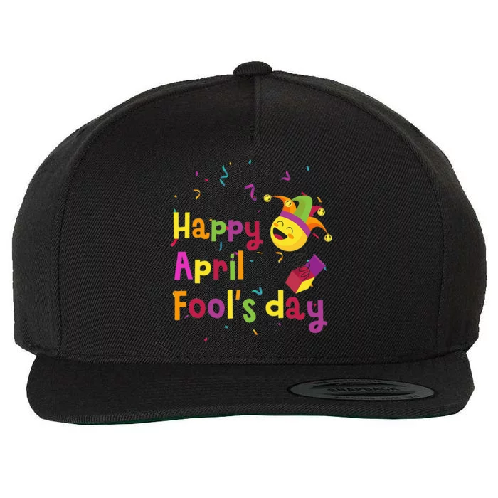 Funny April Fool's Day Pranks Jokes Wool Snapback Cap