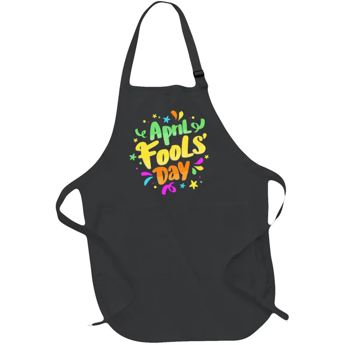 Funny April Fools' Day Pranks Kit 1st April Jokes Full-Length Apron With Pocket