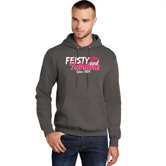 Feisty And Fabulous Since 1984 40th Birthday Hoodie