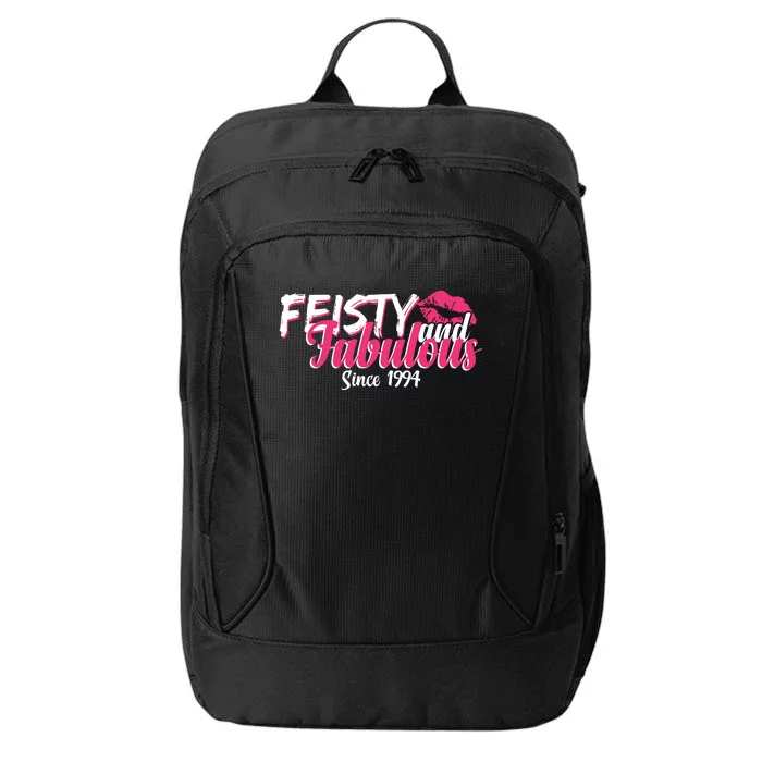 Feisty And Fabulous Since 1994 30th Birthday City Backpack