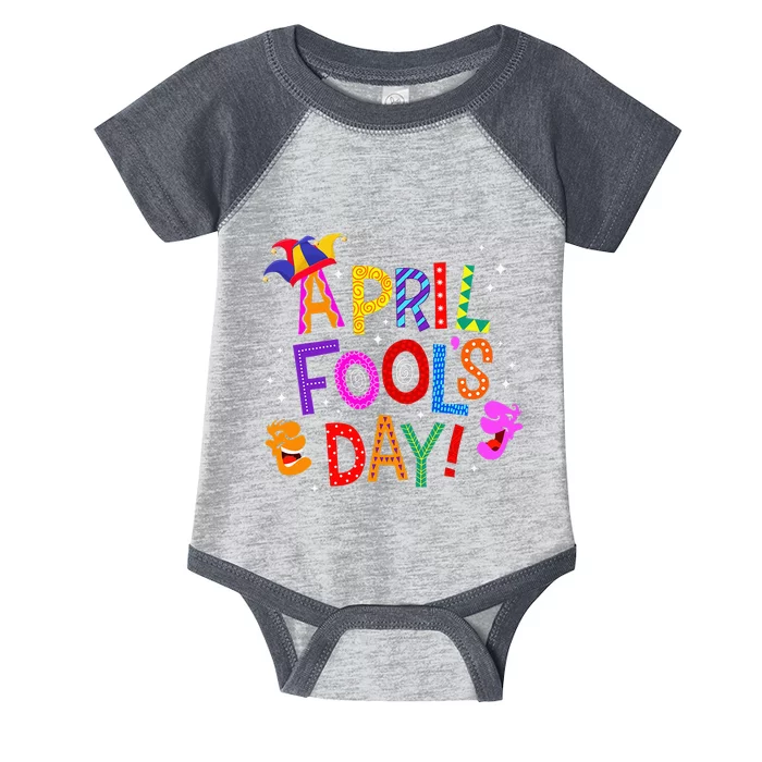 Funny April Fools Day Pranks Kit 1st April Jokes Infant Baby Jersey Bodysuit