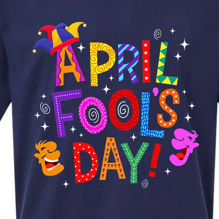 Funny April Fools Day Pranks Kit 1st April Jokes Sueded Cloud Jersey T-Shirt