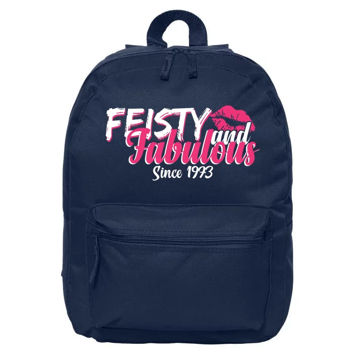 Feisty And Fabulous Since 1973 50th Birthday 16 in Basic Backpack