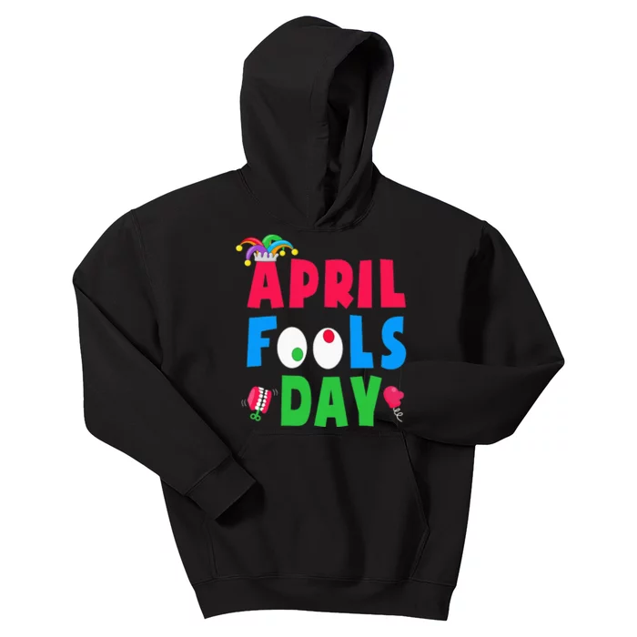 Funny April Fool's Day April 1st joke Pranks Kids Hoodie