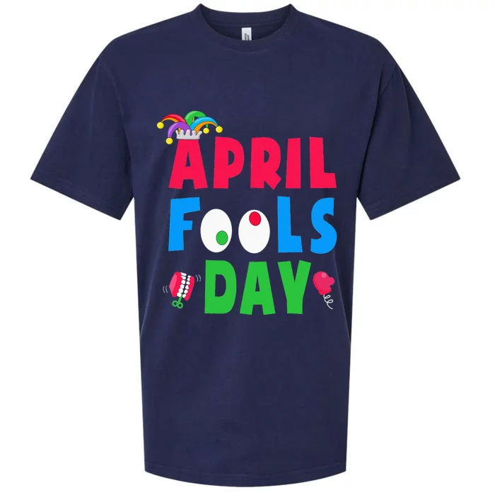 Funny April Fool's Day April 1st joke Pranks Sueded Cloud Jersey T-Shirt