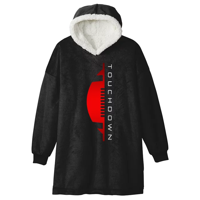 Football Apparel Football Hooded Wearable Blanket