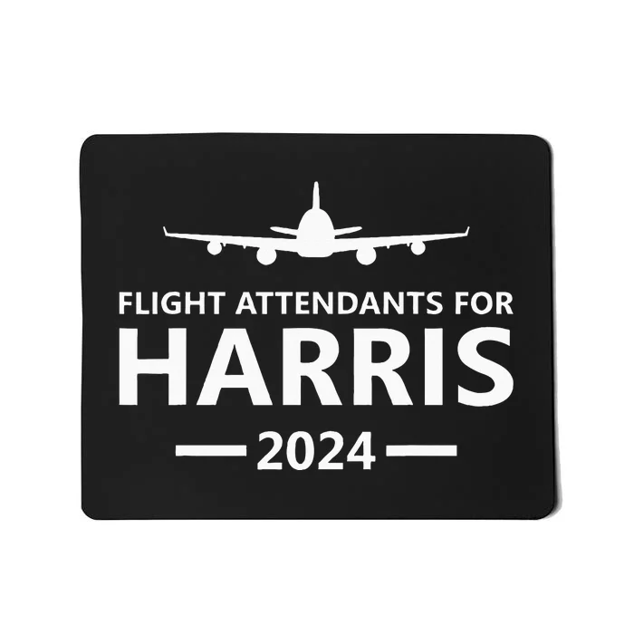 Flight Attendants For Kamala Harris 2024 Election Stewardess Mousepad