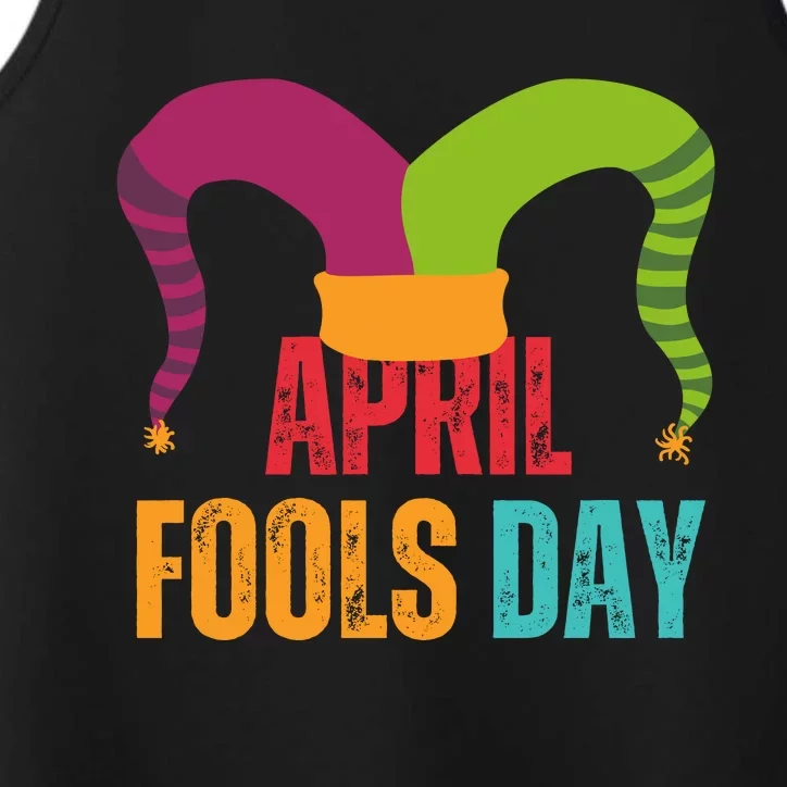 Funny April Fools Day Performance Tank