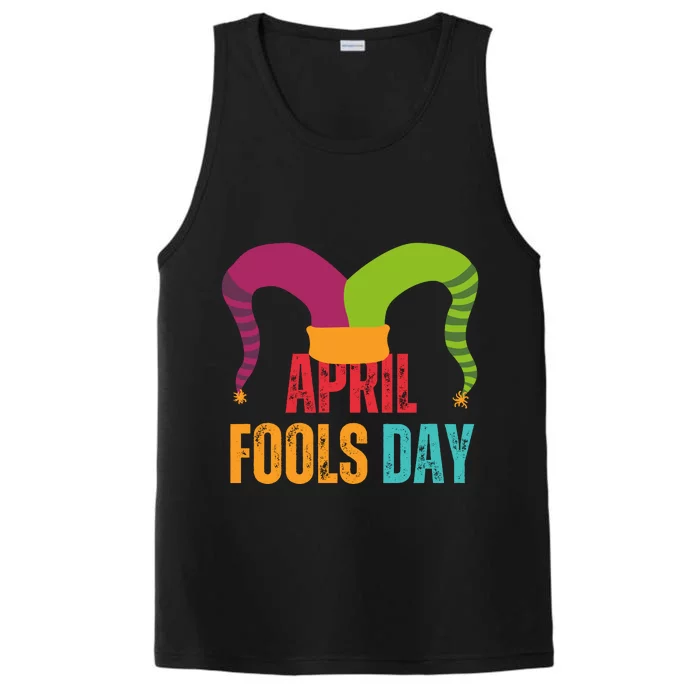 Funny April Fools Day Performance Tank