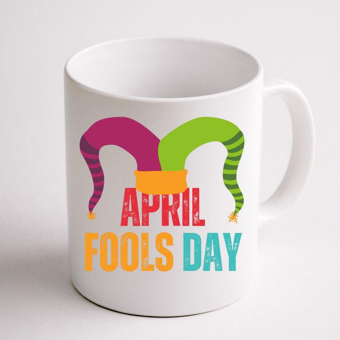 Funny April Fools Day Front & Back Coffee Mug