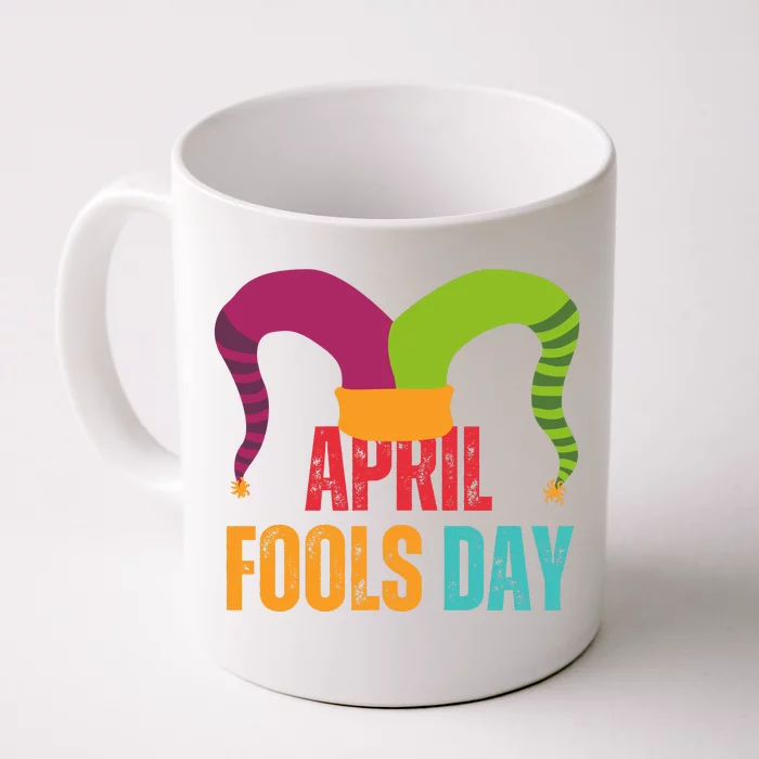 Funny April Fools Day Front & Back Coffee Mug