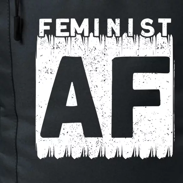 Feminist Af Feminism Funny Gift Daily Commute Backpack